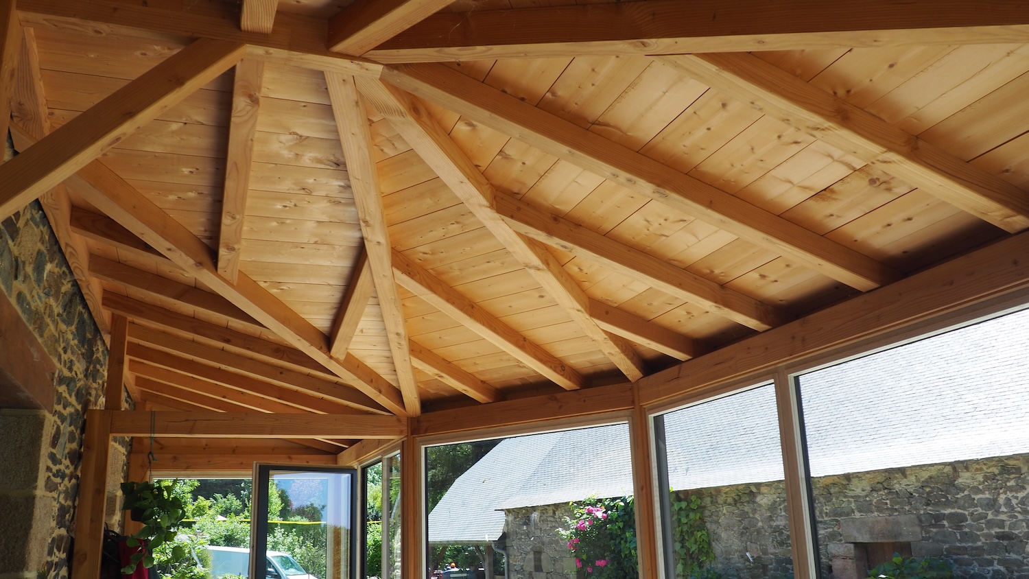 Rénovation charpente bois - Étanchéité Trégor