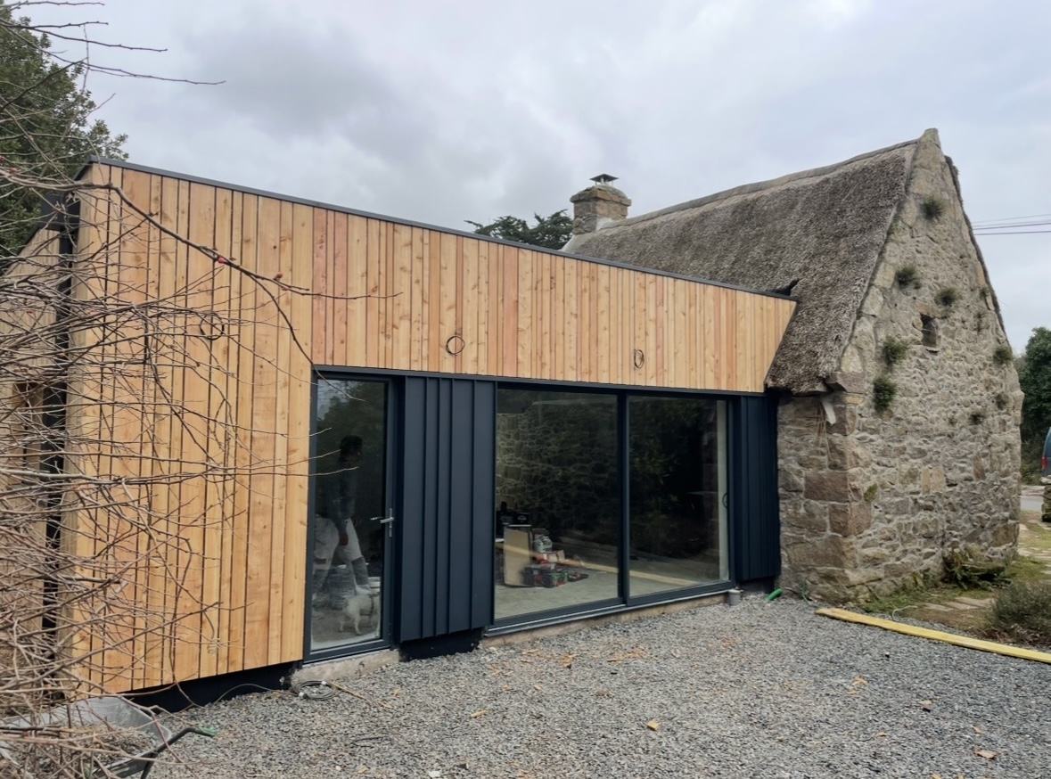 Extension bois Trégor - Construction écologique